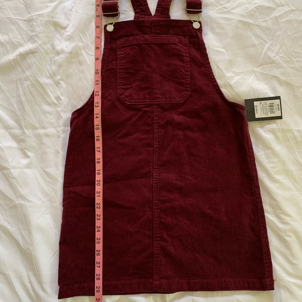 Kids corduroy skirt style overalls, size L (10/12), NWT